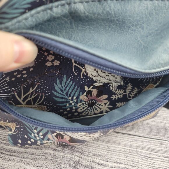 Harry Potter Hogwarts ICONS Floral Backpack Wizarding World Letter Hedwig Magic - Picture 8 of 9